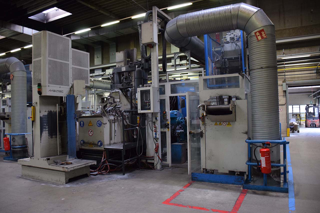 Frech W500 varmkammargjutmaskin WK1475, begagnad
