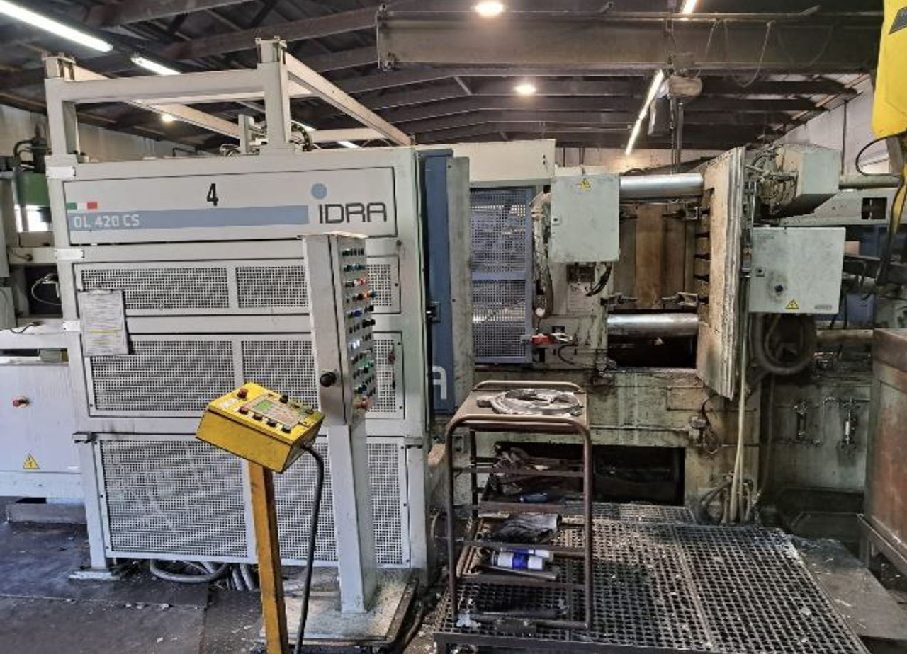 Idra OL 420 CS kall kammarformgjutningsmaskin KK1653, begagnad