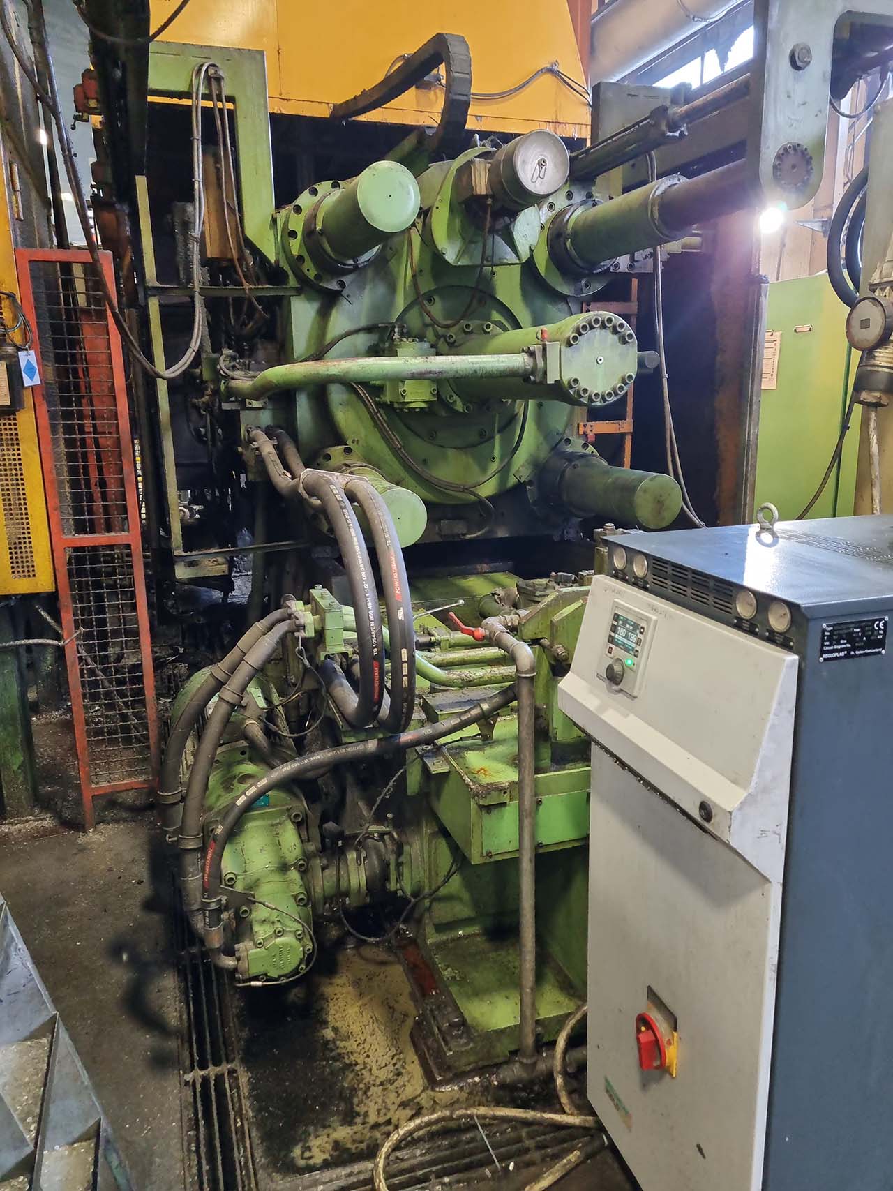 IDRA OL 700 pressgjutningsmaskin med kall kammare KK1621, begagnad IDRA OL 700 pressgjutningsmaskin med kall kammare KK1621, begagnad
