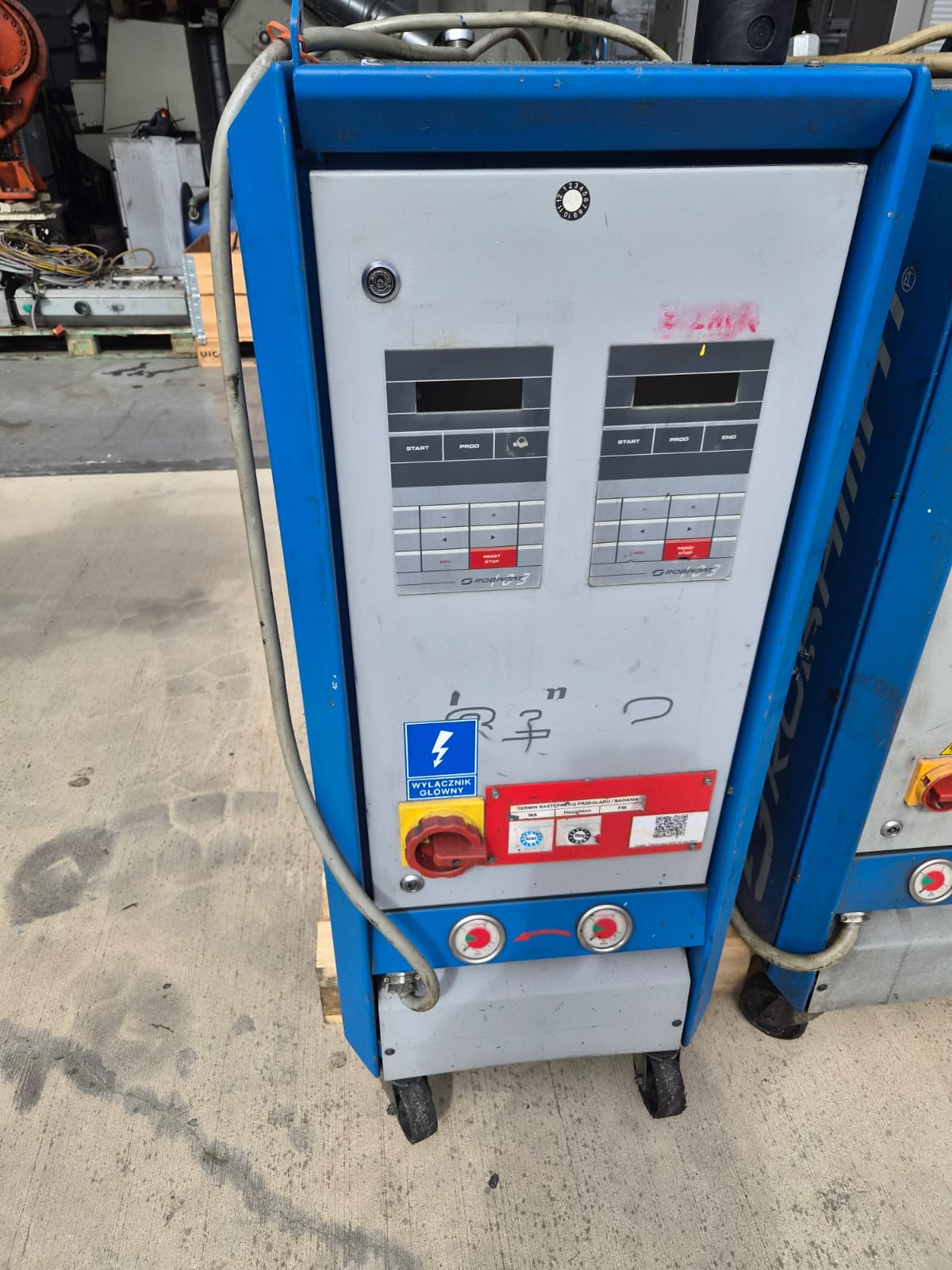 Robamat Thermocast 3212 styrenhet för oljetemperatur ZU2265, begagnad