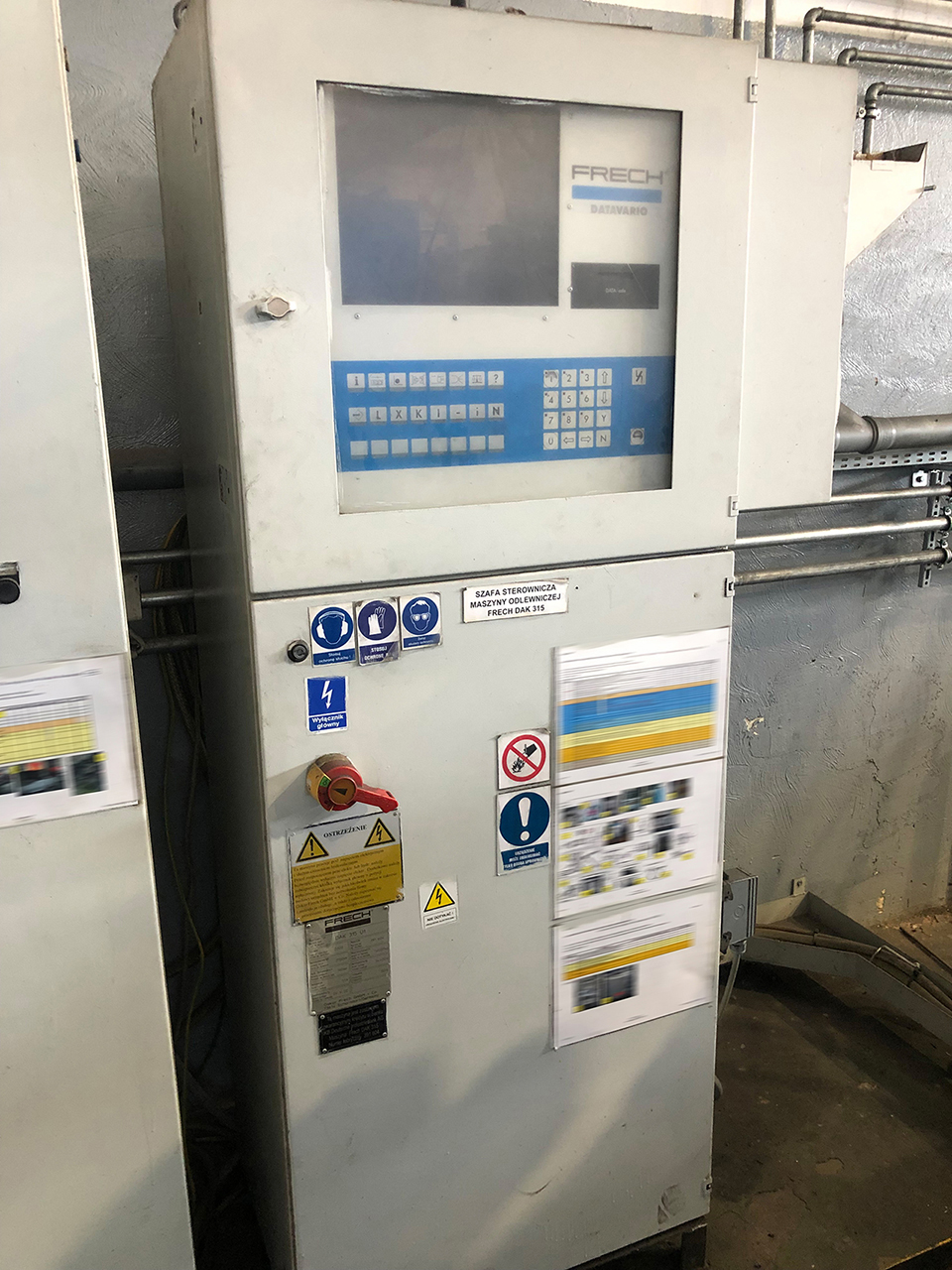 Frech DAK 315 S pressgjutningsmaskin med kall kammare KK1509, begagnad