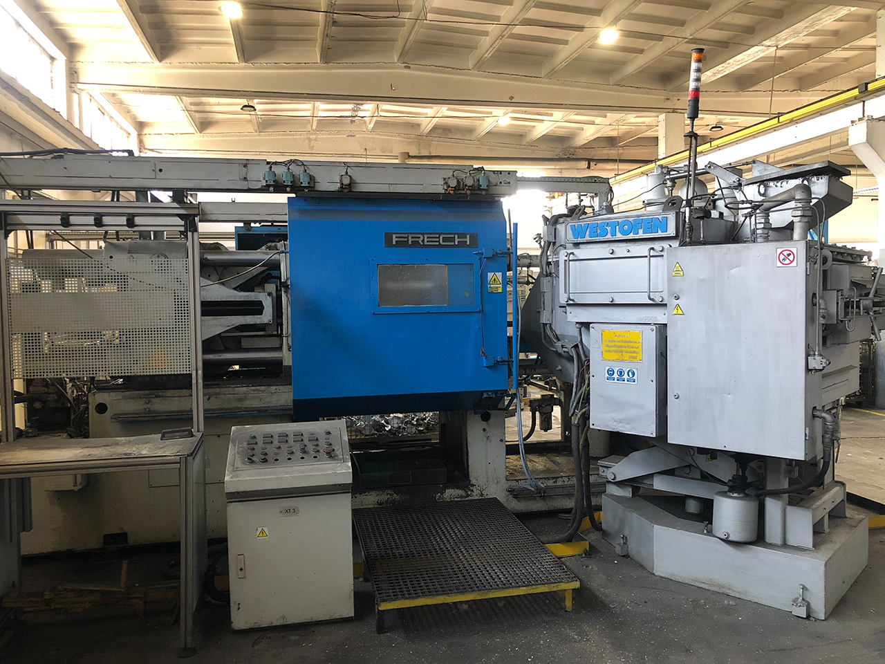 Frech DAK 315 S pressgjutningsmaskin med kall kammare KK1509, begagnad