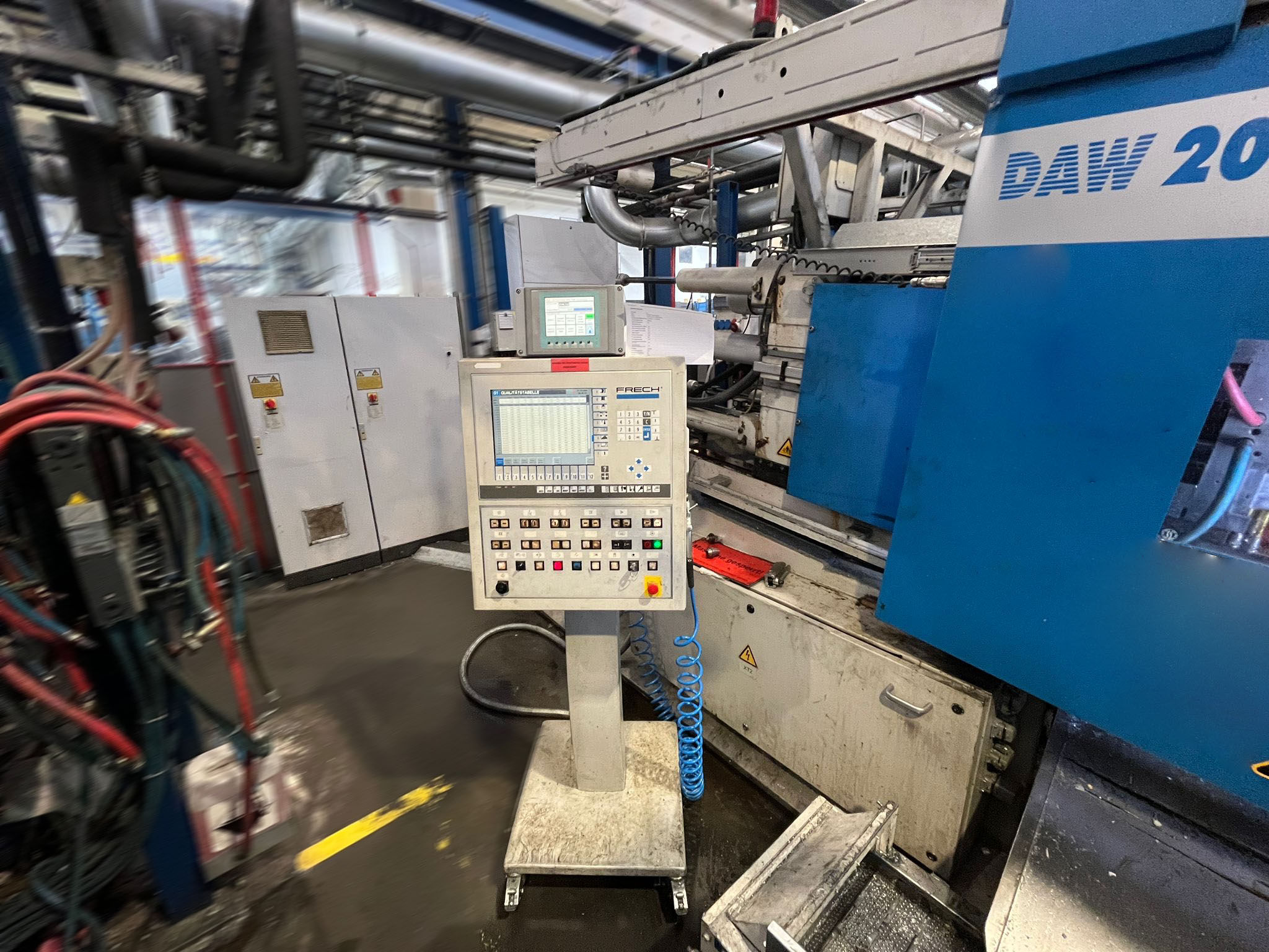 Frech DAW 200 F varmkammargjutmaskin WK1467, begagnad