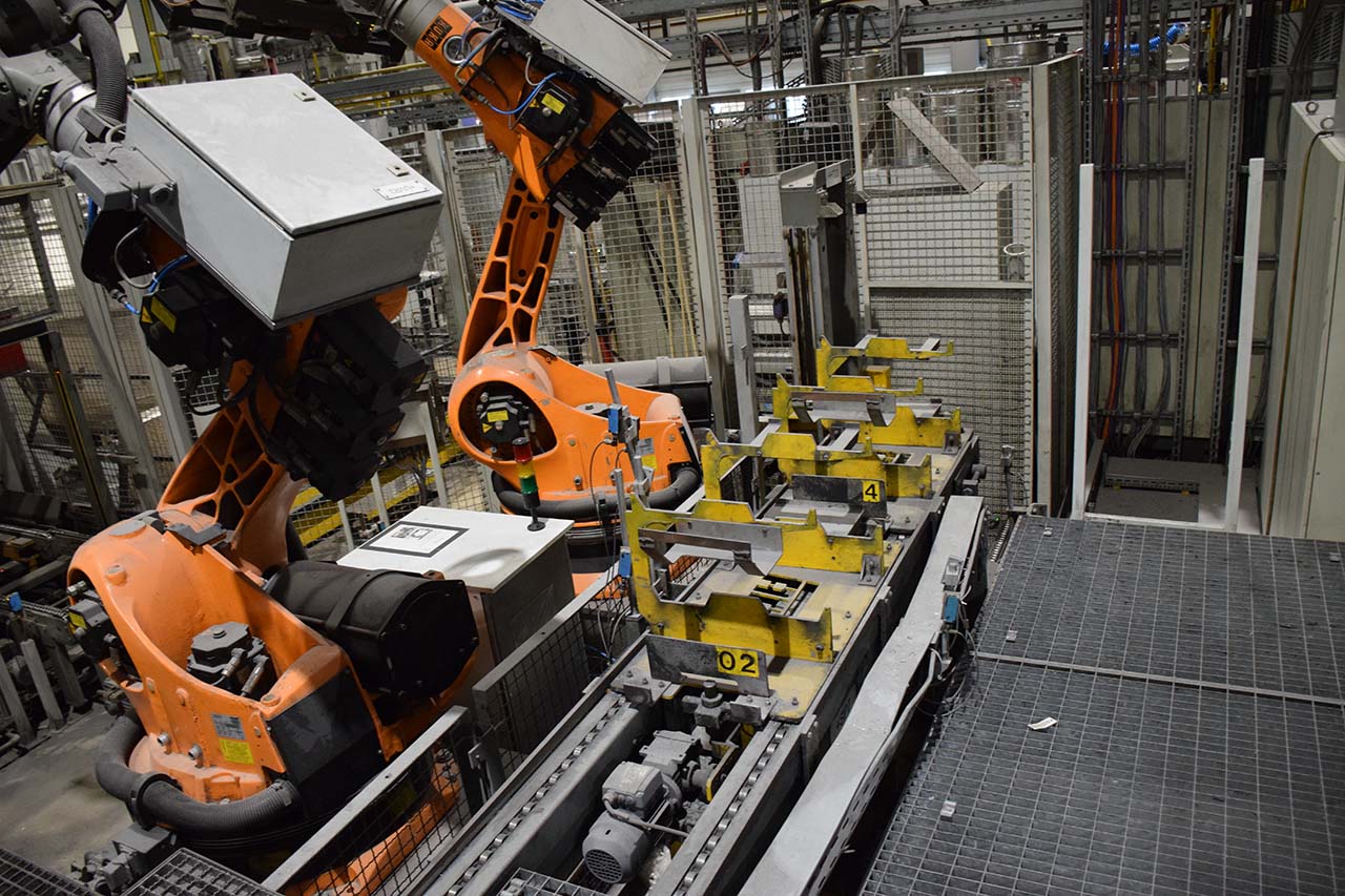 ABB IRB 6640 gjuterirobot HR1829, begagnad