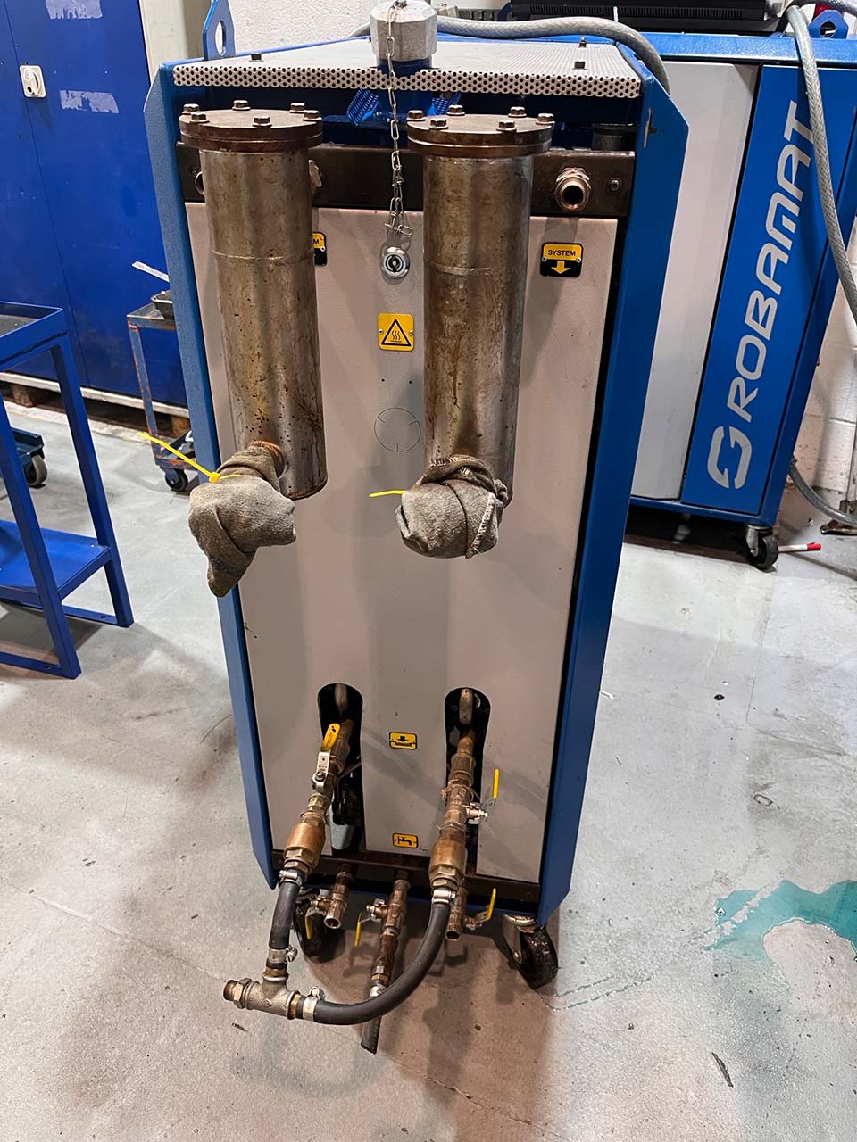 Robamat Thermocast 4212 styrenhet för oljetemperatur ZU2250, begagnad