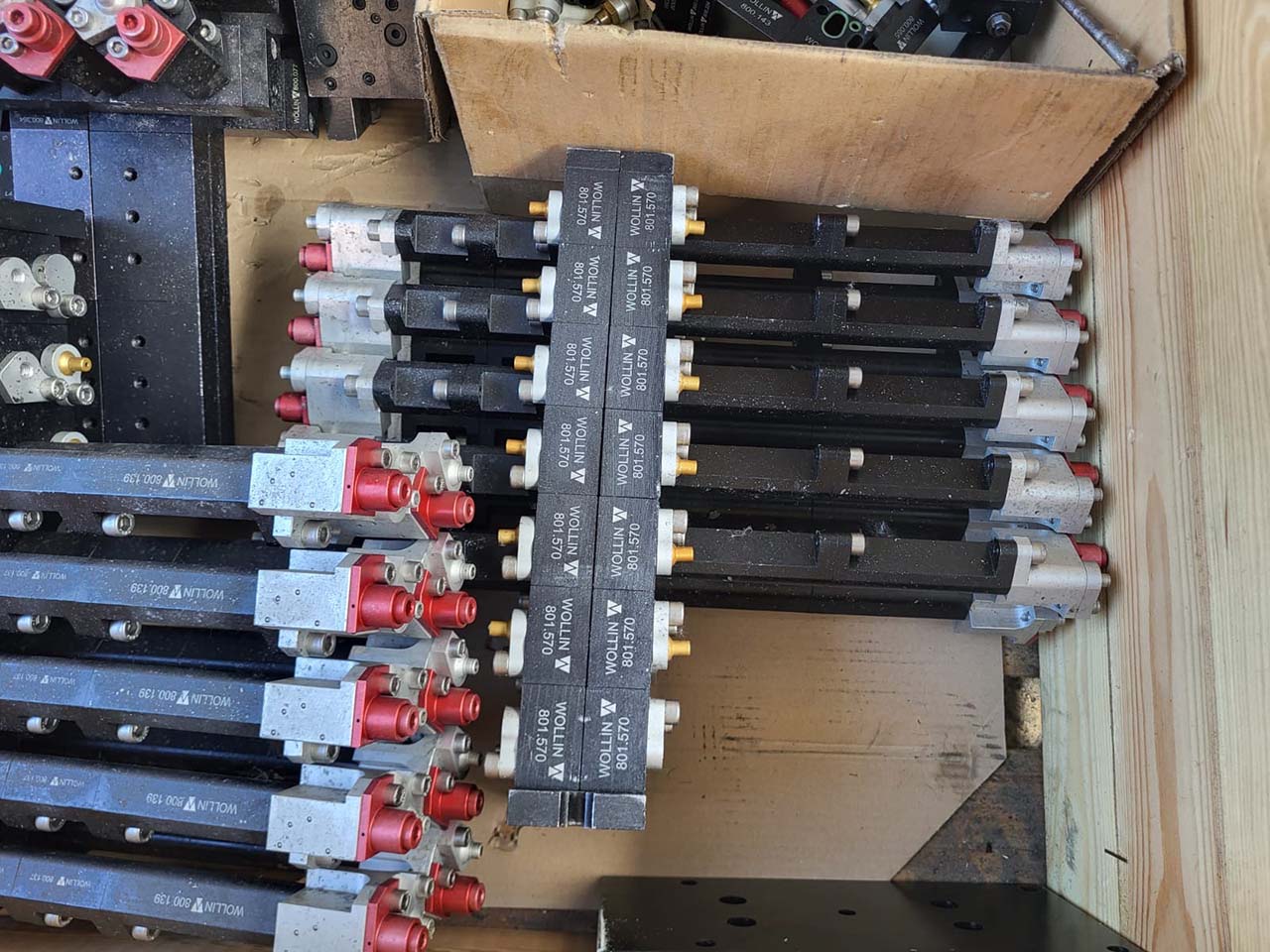 Wollin mirco formsprutningsverktyg ZU2262, begagnad Wollin mirco formsprutningsverktyg ZU2262, begagnad