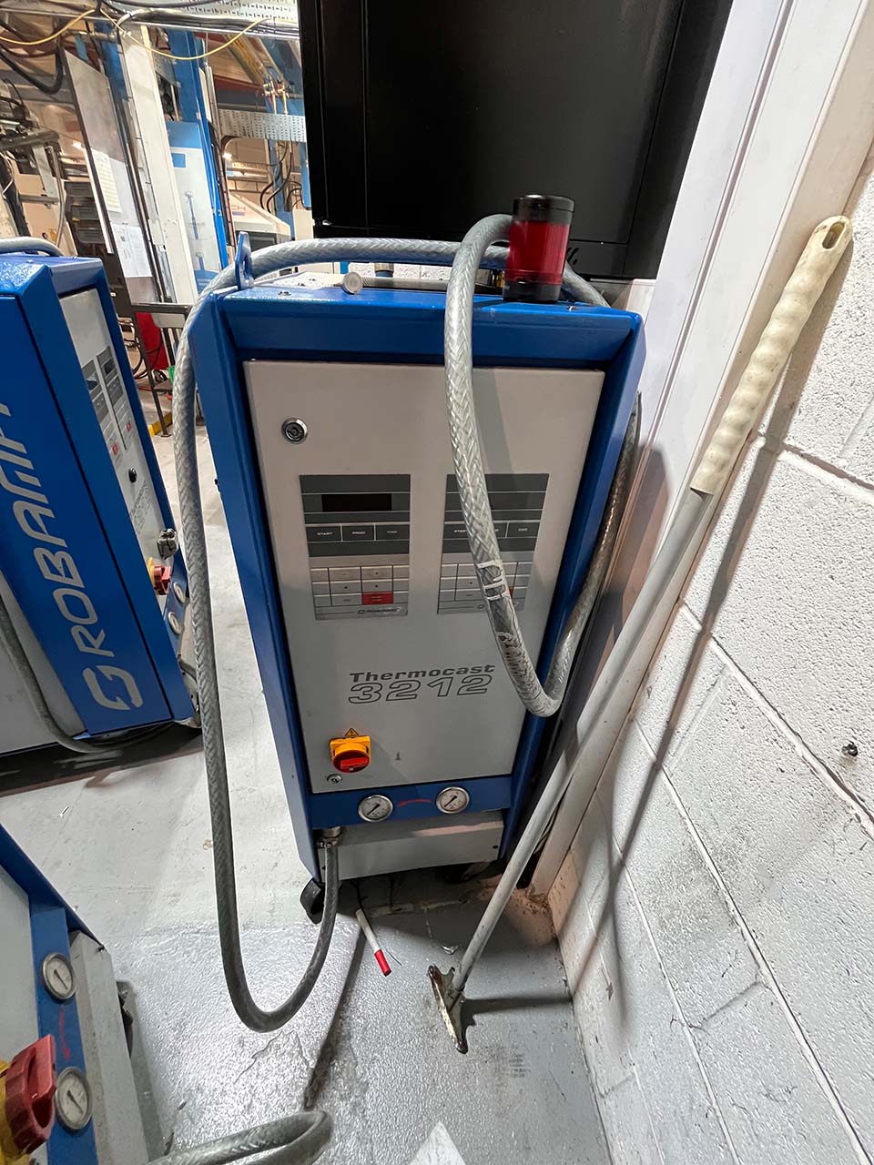 Robamat Thermocast 3212 styrenhet för oljetemperatur ZU2251, begagnad