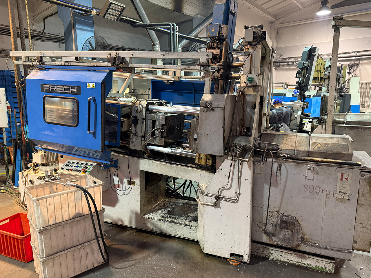 Frech DAW 125 varmkammargjutmaskin WK1474, begagnad