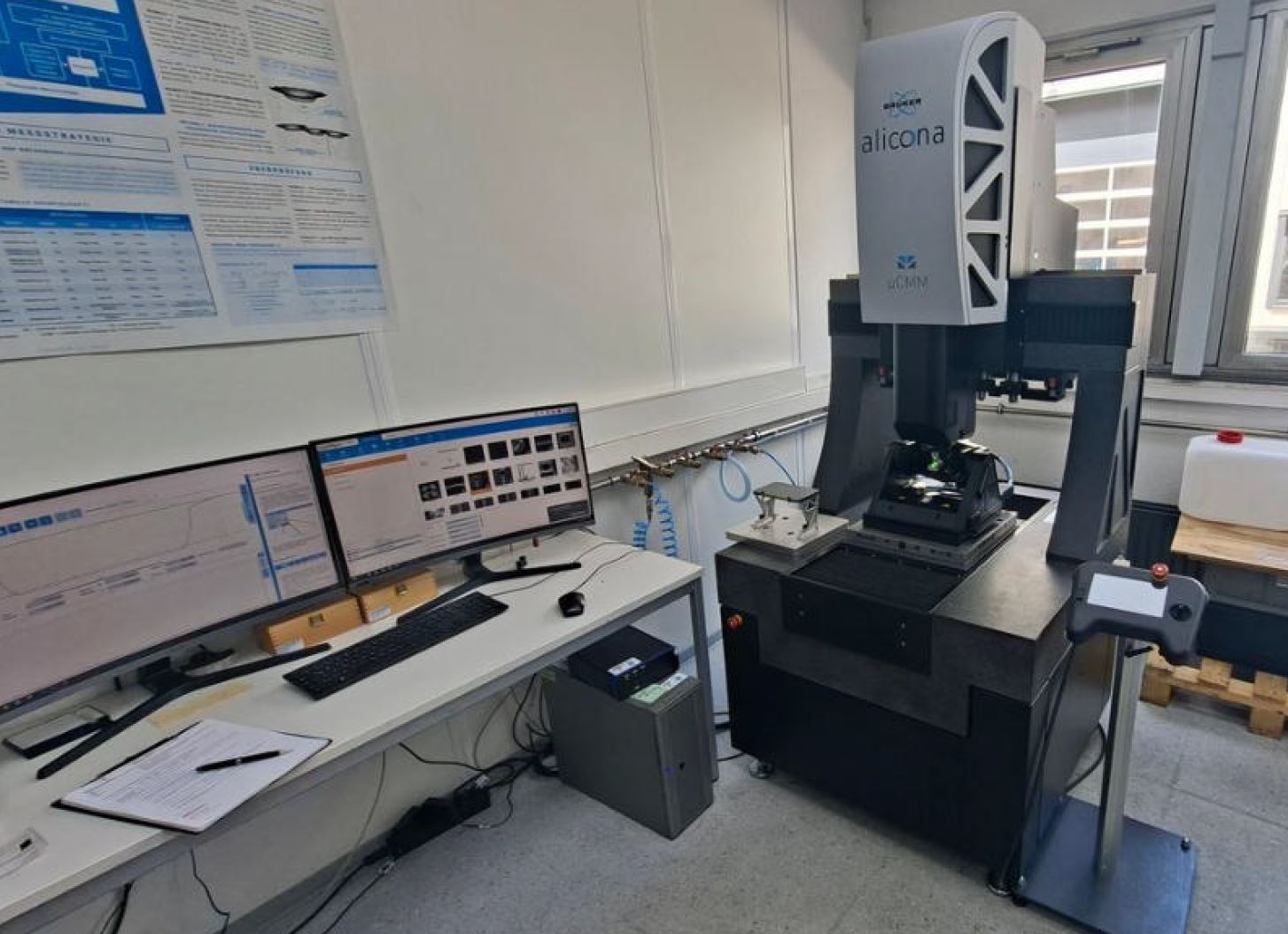 Bruker Alicona μCMM – Optisk 3D-mikrokoordinatmätmaskin ZU2304, begagnad