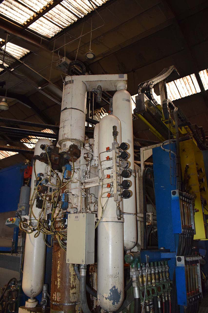 Italpresse IP 750 SC kall kammarformgjutningsmaskin KK1642, begagnad