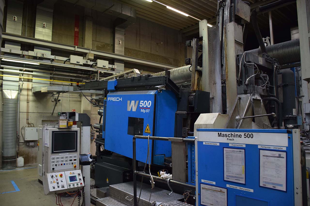 Frech W500 varmkammargjutmaskin WK1475, begagnad