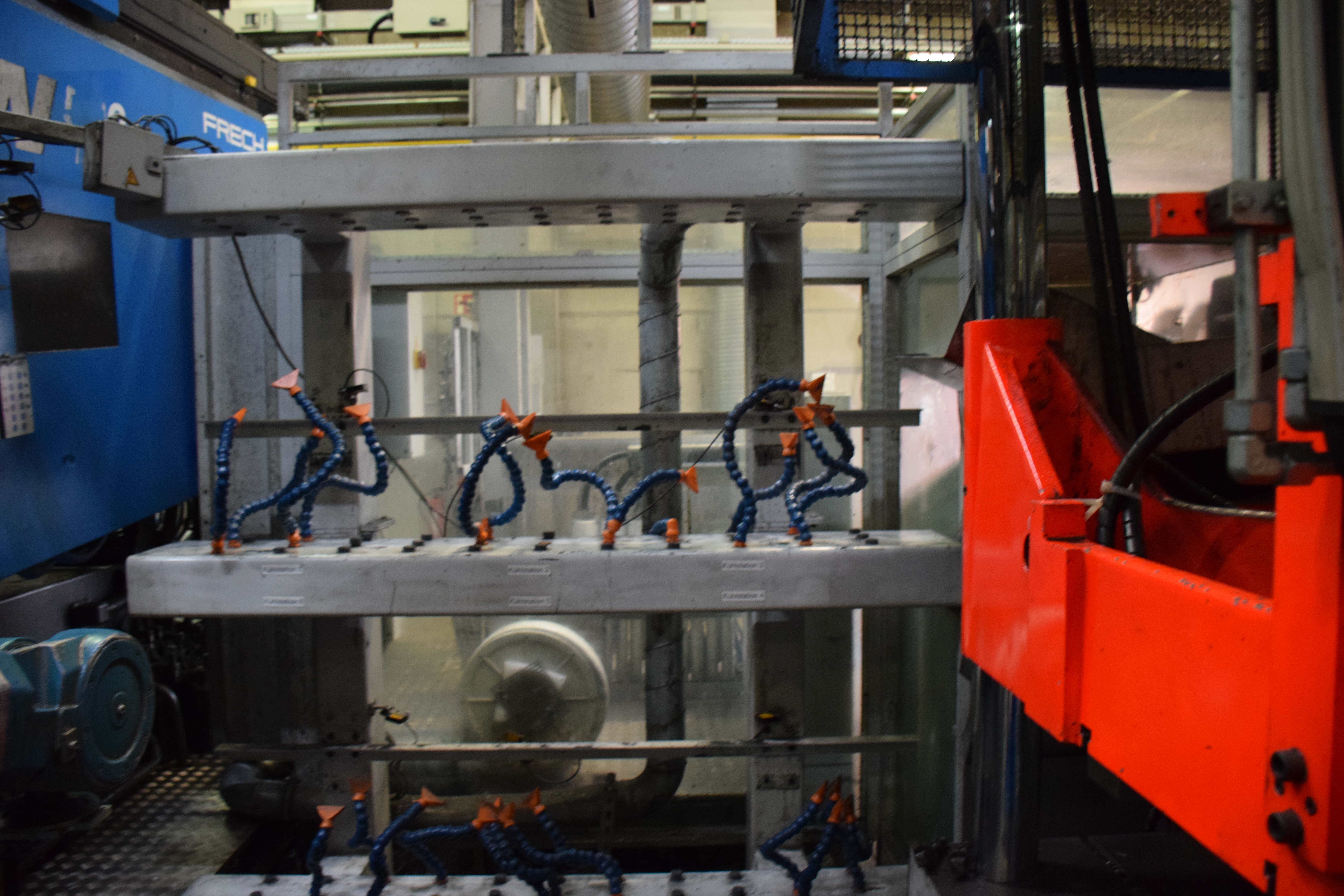 Frech W500 varmkammargjutmaskin WK1475, begagnad