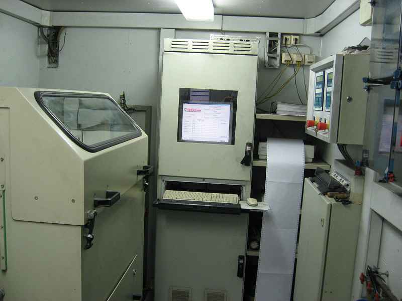 Spectro Spectrolab-spektrometer (Al), används