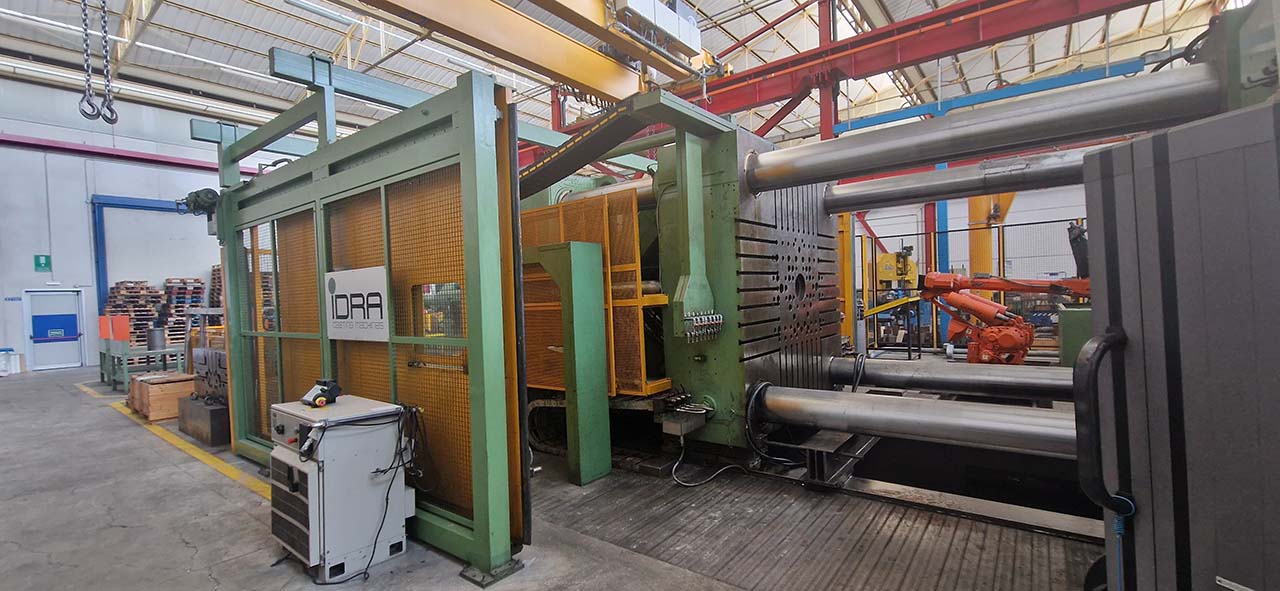 Idra OL 3500 kallkammare pressgjutningsmaskin KK1678, begagnad